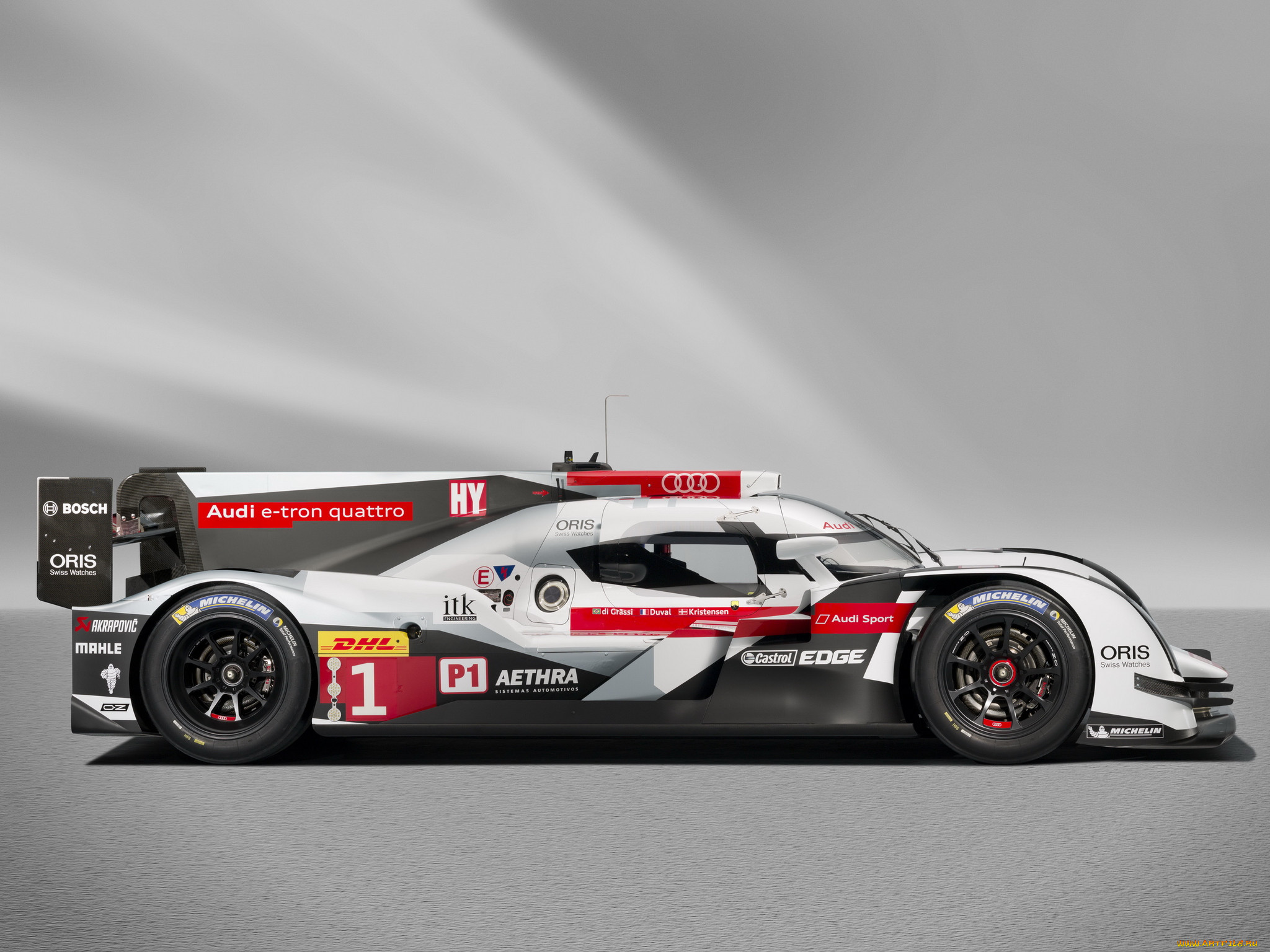 , audi, e-tron, r18, 2014, quattro